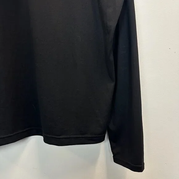 Polo Ralph Lauren P Wing Performance Black Hooded Long Sleeve T Shirt Medium - Picture 13 of 16